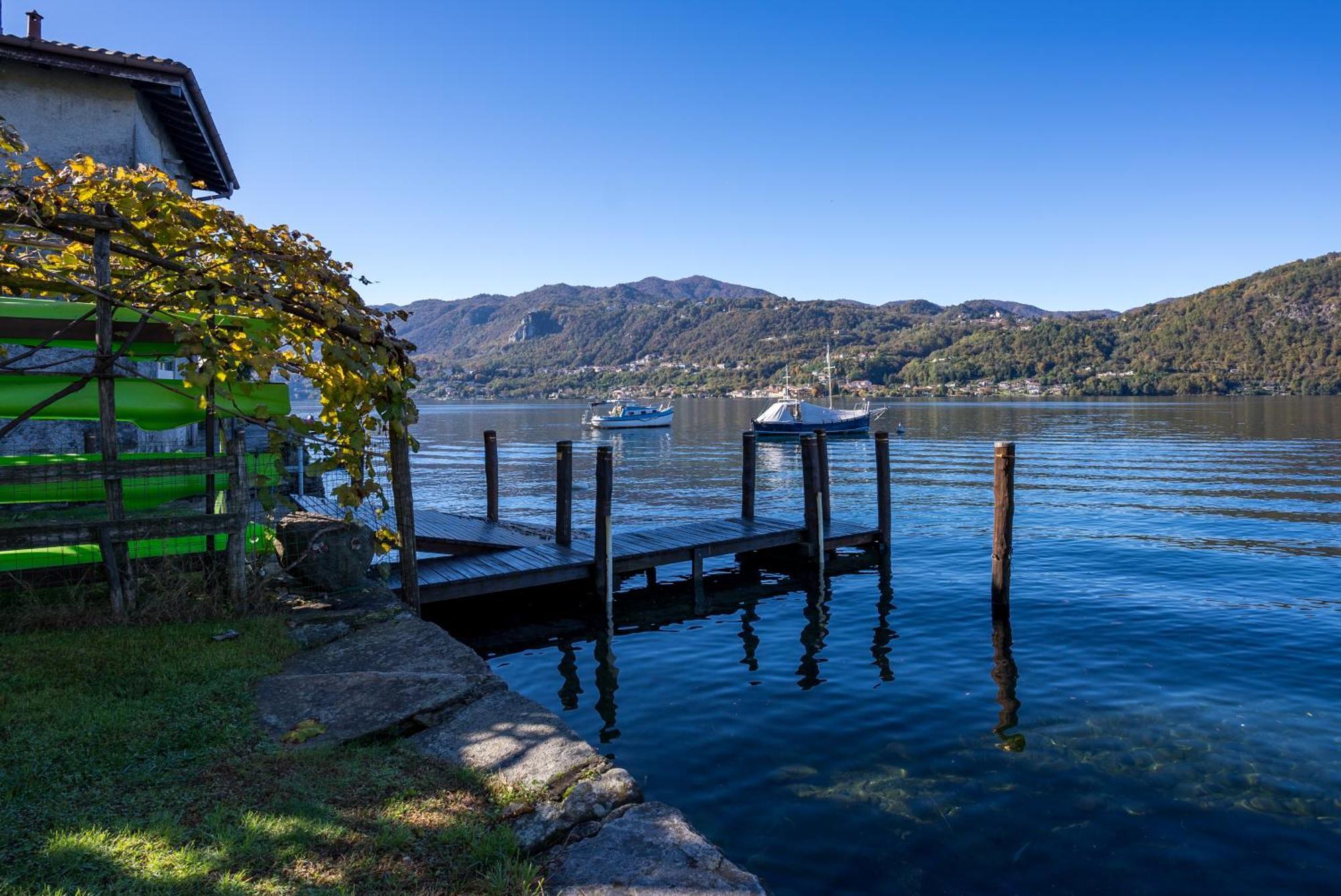 Casa Elsa - Lago D'Orta Orta San Giulio Eksteriør billede